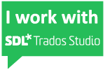 I work with SDL Trados Studio 2017